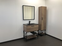Зеркало Comforty Бредфорд 75 00004149062 Черное стекло