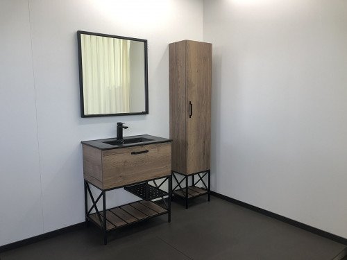 Зеркало Comforty Бредфорд 75 00004149062 Черное стекло