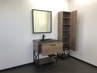 Зеркало Comforty Бредфорд 75 00004149062 Черное стекло
