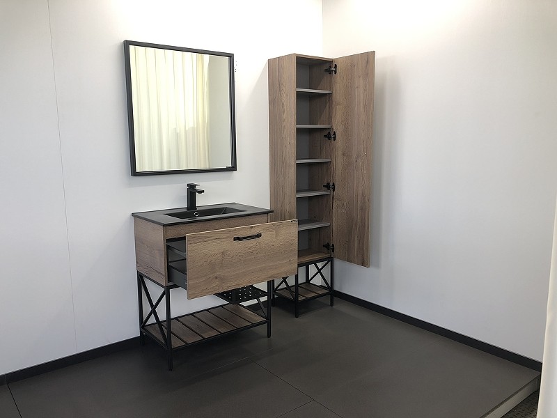 Зеркало Comforty Бредфорд 75 00004149062 Черное стекло