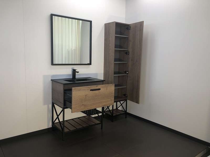 Зеркало Comforty Бредфорд 75 00004149062 Черное стекло