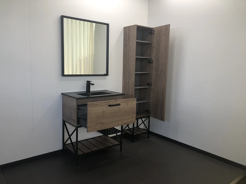 Зеркало Comforty Бредфорд 75 00004149062 Черное стекло
