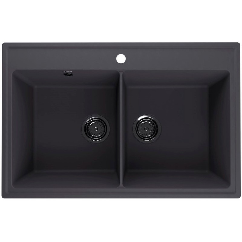 Кухонная мойка Ulgran Quartz Ruma 780-08 Космос искусственный камень (литьевой мрамор) встраиваемый