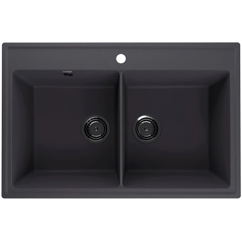 Кухонная мойка Ulgran Quartz Ruma 780-08 Космос искусственный камень (литьевой мрамор) встраиваемый
