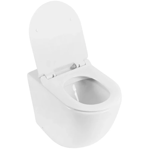 Унитаз BelBagno Sfera-R BB2141CBR/BB2111SC приставной с сиденьем Микролифт фаянс приставной