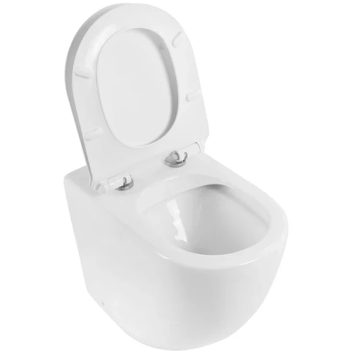 Унитаз BelBagno Sfera-R BB2141CBR/BB2111SC приставной с сиденьем Микролифт фаянс приставной