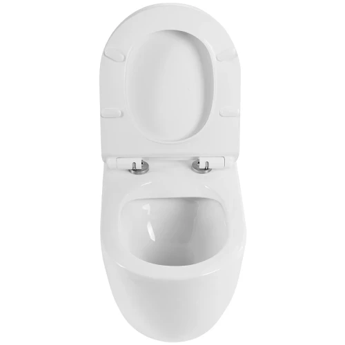 Унитаз BelBagno Sfera-R BB2141CBR/BB2111SC приставной с сиденьем Микролифт фаянс приставной
