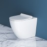 Унитаз BelBagno Sfera-R BB2141CBR/BB2111SC приставной с сиденьем Микролифт фаянс приставной