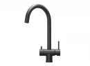 Смеситель для кухни Granula Kitchen Space 7104 цвет Черный матовый