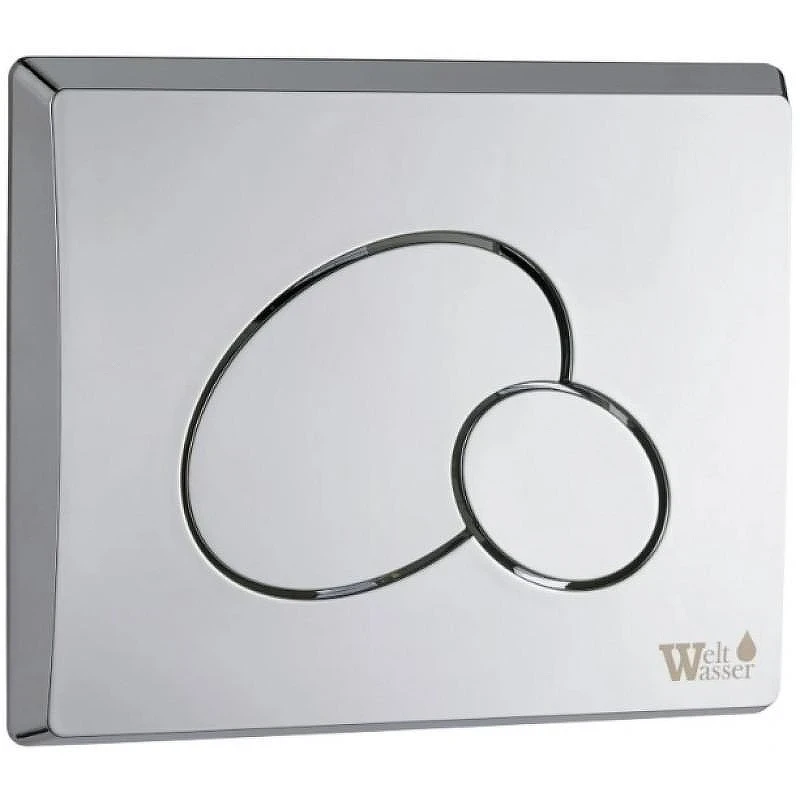 Комплект унитаза с инсталляцией WeltWasser MARBERG 410 + MERZBACH 043 XL GL-WT + MAR 410 RD-CR 10000013800 цвет Белый глянцевый с сиденьем Микролифт и клавишей смыва цвет Хром