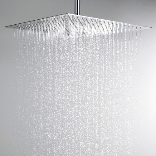 Верхний душ WasserKRAFT A119 Нержавеющая сталь нержавеющая сталь на потолок