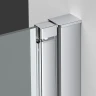 Душевая дверь Vincea Alpha 85 VDP-3AL850CLB профиль Черный стекло прозрачное