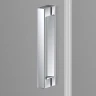 Душевая дверь Vincea Alpha 85 VDP-3AL850CLB профиль Черный стекло прозрачное