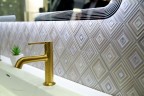 Смеситель для раковины Cezares Eco ECO-LS-BORO-W0 Брашированное золото
