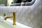 Смеситель для раковины Cezares Eco ECO-LS-BORO-W0 Брашированное золото