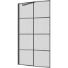 Шторка на ванну Ambassador Bath Screens 80х140 16041209 профиль Черный стекло прозрачное