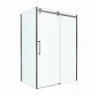 Душевой уголок BelBagno Marino 2 150x100 MARINO-2-AH-1-150/100-C-GM профиль Оружейная сталь стекло прозрачное