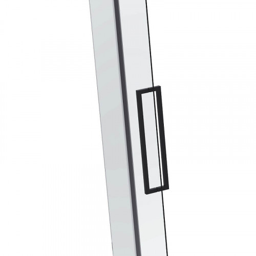 Душевой уголок Black&amp;White Stellar Wind S872 100х100 8721010 профиль Черный стекло прозрачное
