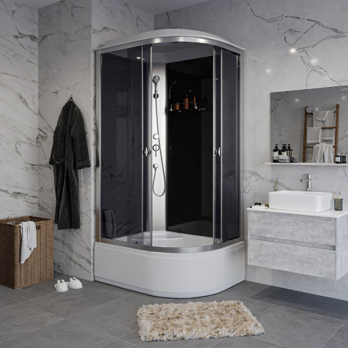 Душевая кабина Niagara Eco 110x80 L E110/80/40L/TN без гидромассажа