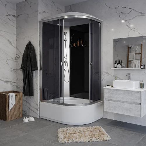 Душевая кабина Niagara Eco 110x80 L E110/80/40L/TN без гидромассажа