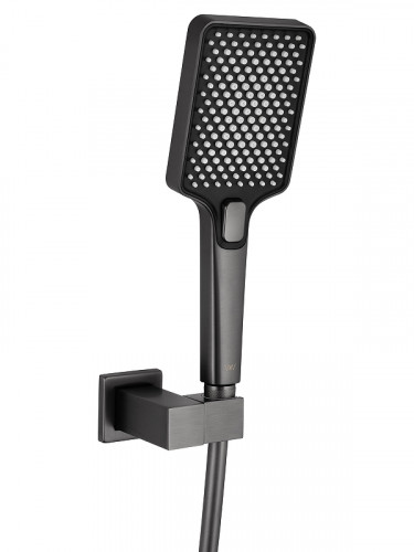 Смеситель для душа Wonzon &amp; Woghand Cube 2.0 WW-88048068-BGM цвет Темный графит