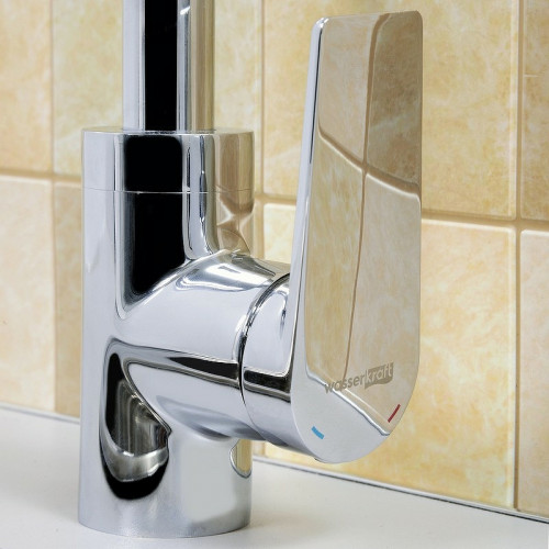 Смеситель для кухни WasserKRAFT Lopau 3207 Хром латунь
