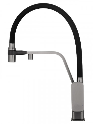 Смеситель для кухни Wonzon &amp; Woghand WW-88458013-BGM цвет Темный графит