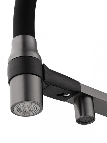 Смеситель для кухни Wonzon &amp; Woghand WW-88458013-BGM цвет Темный графит