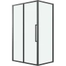 Душевой уголок Grossman Cosmo 100х70 120.K33.02.1070.21.00 профиль Черный матовый стекло прозрачное