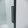Душевой уголок Grossman Cosmo 100х70 120.K33.02.1070.21.00 профиль Черный матовый стекло прозрачное