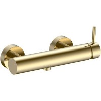 Смеситель для душа AQUAme Siena AQM6213BG Шлифованное золото латунь на стену