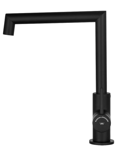 Смеситель для кухни Wonzon &amp; Woghand WW-L1005-MB цвет Черный матовый