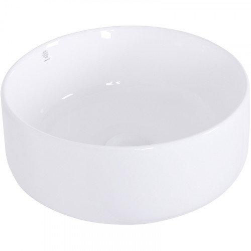 Раковина-чаша Orange 35 B07-345W Белая глянцевая фарфор накладная