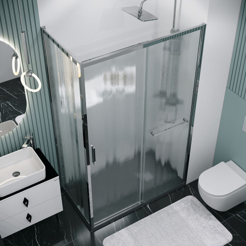 Душевая стенка Grossman Style 90 200.K33.05.90.10.02 профиль Хром стекло шиншилла