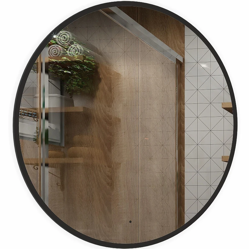 Зеркало Silver Mirrors Монако Black 100 LED-00002769 с подсветкой с бесконтактным выключателем стекло