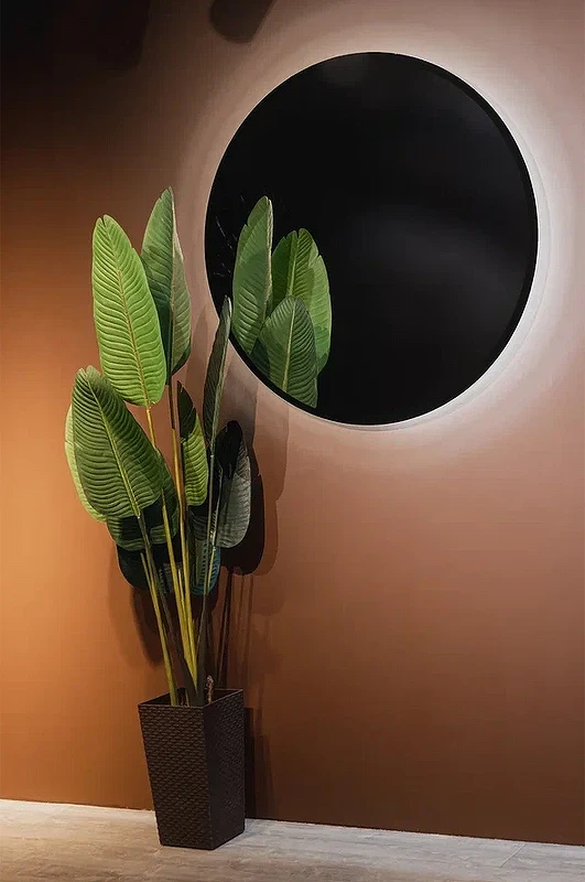 Зеркало Silver Mirrors Монако Black 100 LED-00002769 с подсветкой с бесконтактным выключателем стекло