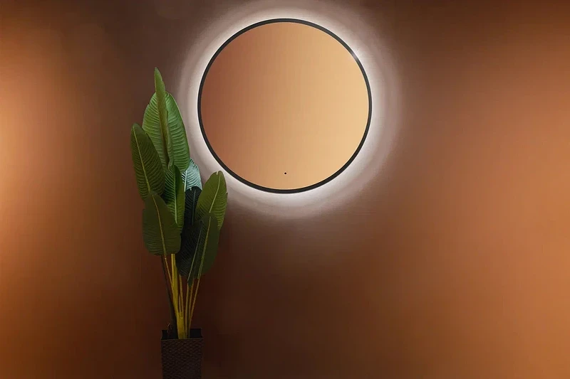 Зеркало Silver Mirrors Монако Black 100 LED-00002769 с подсветкой с бесконтактным выключателем стекло
