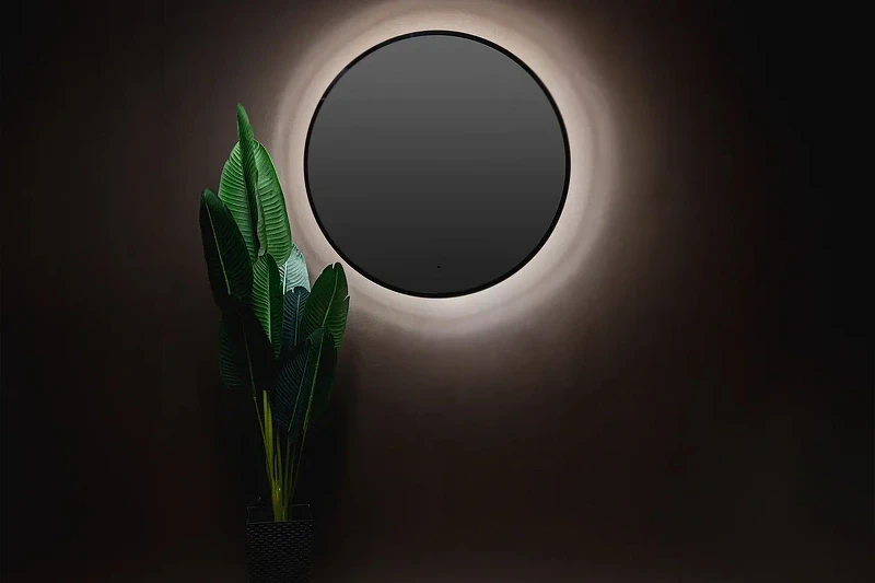 Зеркало Silver Mirrors Монако Black 100 LED-00002769 с подсветкой с бесконтактным выключателем стекло