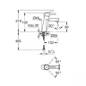 Смеситель для раковины Grohe Concetto 23451001 Хром латунь