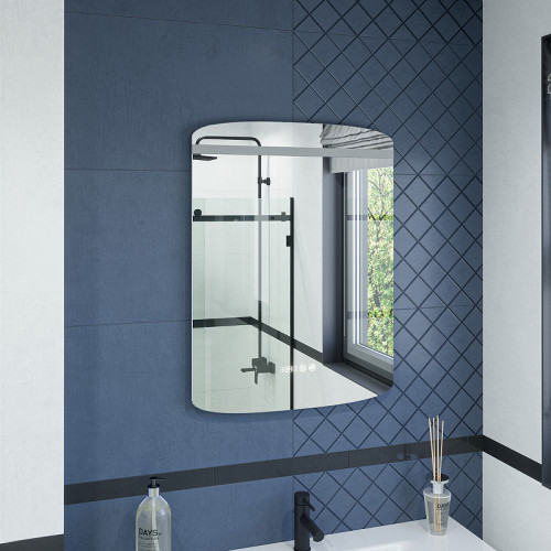 Зеркало Caprigo Софт 60 2060HW с подсветкой с сенсорным выключателем, часами и подогревом