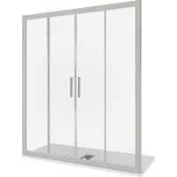 Душевая дверь Good Door Cofe WTW-TD-150-C-CH 150 КФ00032 профиль Хром стекло прозрачное