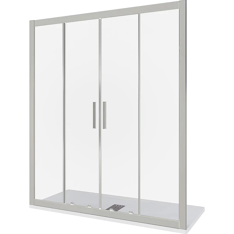 Душевая дверь Good Door Cofe WTW-TD-150-C-CH 150 КФ00032 профиль Хром стекло прозрачное