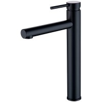 Смеситель для раковины Caprigo Don 53-023-NER Черный матовый латунь