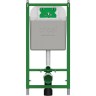 Инсталляция Ctesi Solid BK0200240+BK0202120 для унитаза с клавишей смыва Хром