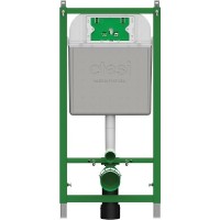 Инсталляция Ctesi Solid BK0200240+BK0202120 для унитаза с клавишей смыва Хром