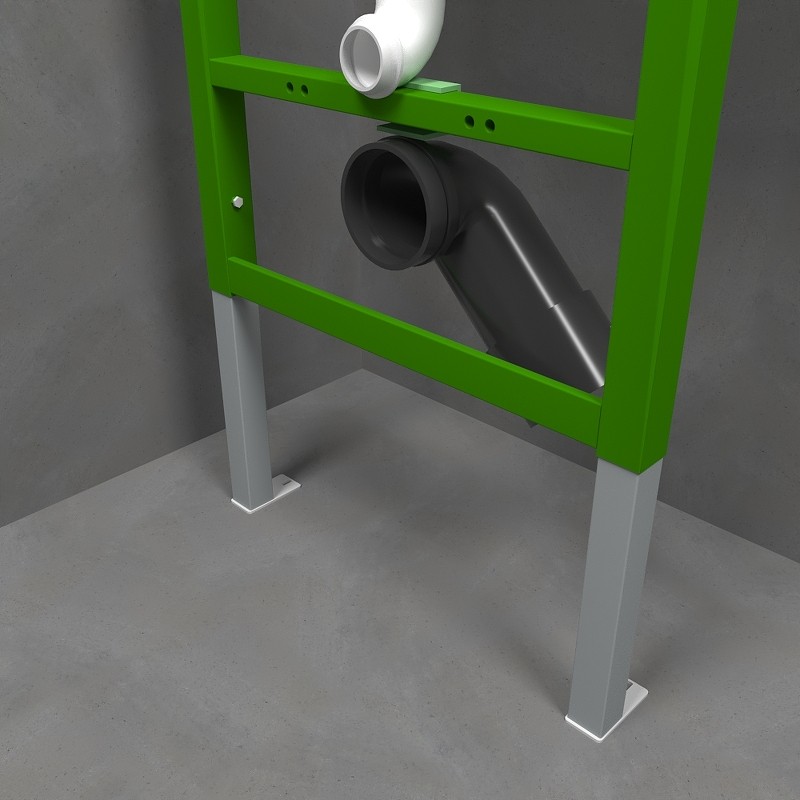 Инсталляция Ctesi Solid BK0200240+BK0202120 для унитаза с клавишей смыва Хром