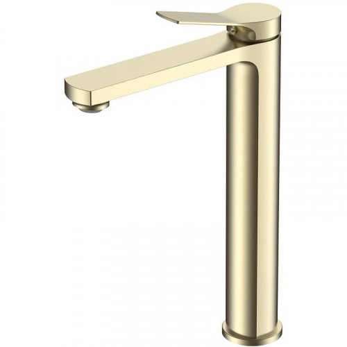 Смеситель для раковины Vincea Arco VBF-4AR02BG Брашированное золото латунь