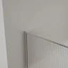 Душевая перегородка Azario Walk-In 100 AZ-271-100-MВ-CRF профиль Черный матовый стекло рифленое