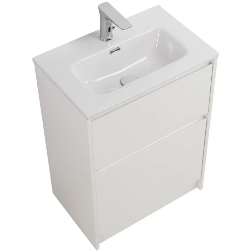 Тумба под раковину BelBagno Kraft 39 60 KRAFT39-600/390-2C-PIA-BO Bianco Opaco МДФ / ЛДСП