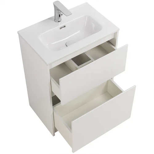 Тумба под раковину BelBagno Kraft 39 60 KRAFT39-600/390-2C-PIA-BO Bianco Opaco МДФ / ЛДСП